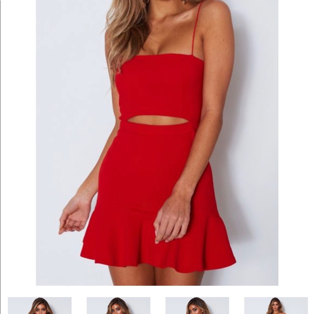 Just my type red dress